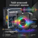 Портативна караоке колонка BTS-1740 30 Вт 8" — бездротова акустична система з 2 мікрофонами (1 бездротовий + 1 дротовий), Bluetooth, RGB