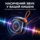 Портативна бездротова Bluetooth колонка JZ-1125 з RGB підсвіткою та підставкою для телефону — акустична колонка 5 Вт, USB, TF, AUX, 1200 мАг