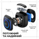Портативна бездротова Bluetooth колонка JZ-1125 з RGB підсвіткою та підставкою для телефону — акустична колонка 5 Вт, USB, TF, AUX, 1200 мАг