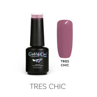 Професійний гель-лак Gellifique Tres Chic, 15 мл — Сливово-рожевий (Пурпуровий)